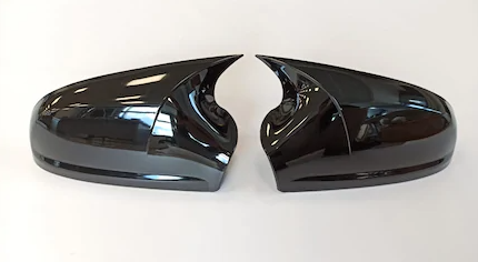 Opel Astra H Batman Yarasa Ayna Kapağı Piano Black ABS Plastik image 3