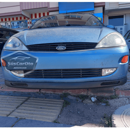 Ford Focus 1 Hb&amp;Sedan 1998-2004 Uyumlu Üniversal V2 Laguna Lip Esnek Ön Lip 2 Parça Tampon Altı Dil Karlık Ön Ek image 2
