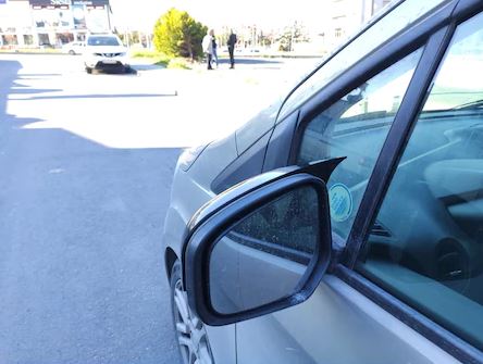 Ford Courier 2014-2017 Batman Yarasa Ayna Kapağı Piano Black ABS Plastik image 4