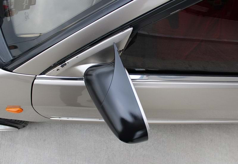 Honda Civic Vtec 2 2002-2005 Batman Yarasa Ayna Kapağı Piano Black ABS Plastik image 6