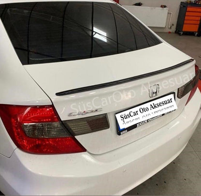 Honda Civic Fb7 12-16 Bagaj Üstü Spoiler Bagaj Çıtası Piano Black image 0