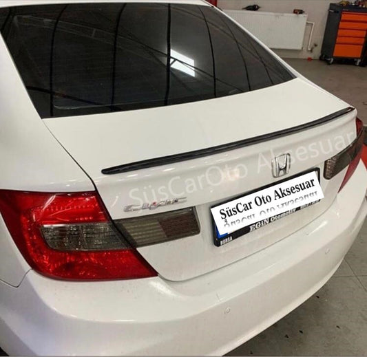 Honda Civic Fb7 12-16 Bagaj Üstü Spoiler Bagaj Çıtası Piano Black image 0