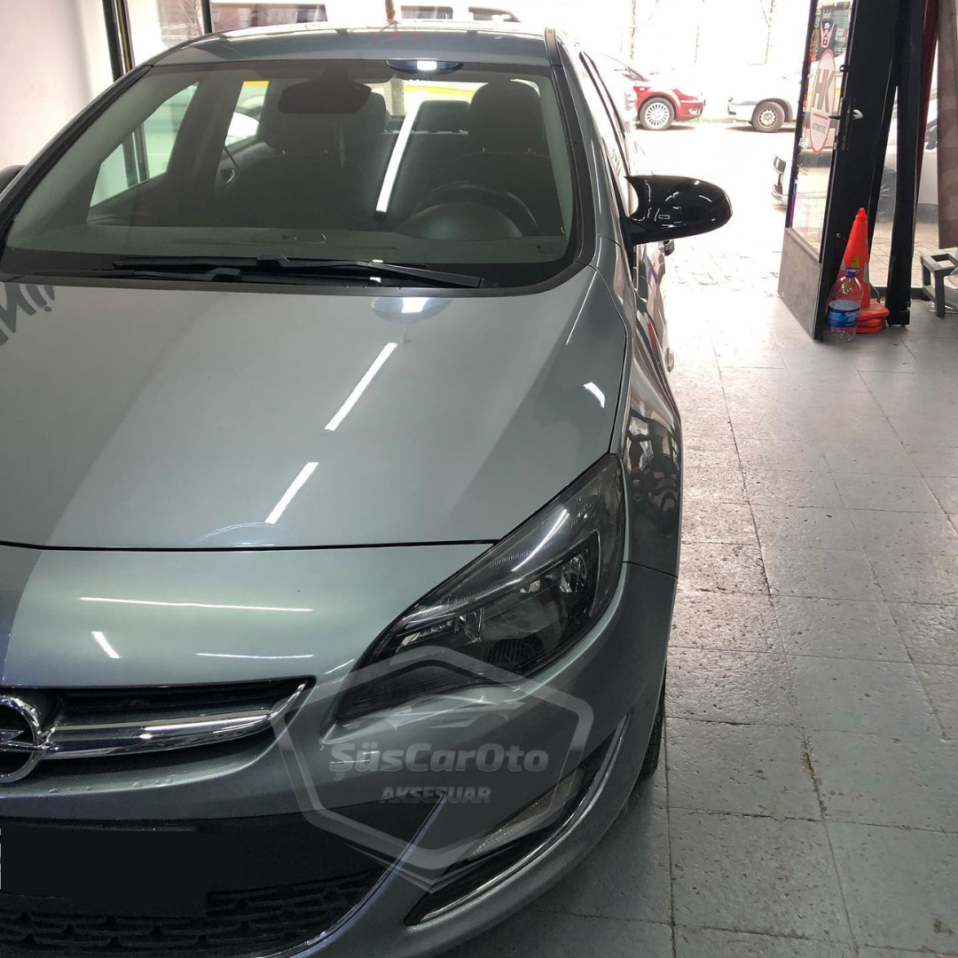 Opel Astra J 2009-2020 Batman Yarasa Ayna Kapağı Piano Black ABS Plastik image 6