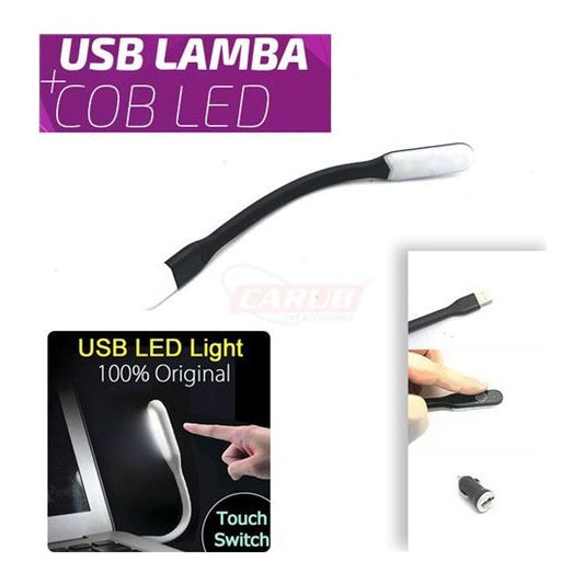 CARUB Harita Lamba Usb Ledli Dokunmatik Siyah image 0
