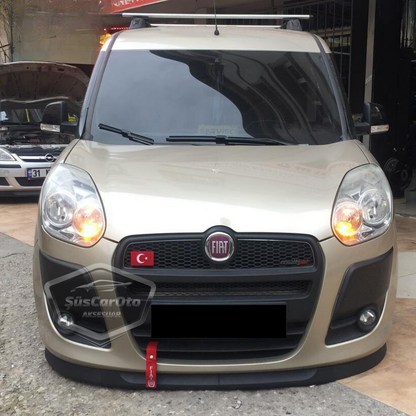 Fiat Doblo D3 2010-2015 Uyumlu Üniversal Astra H lip Esnek Ön Lip 2 Parça Tampon Altı Dil Karlık Ön Ek image 0