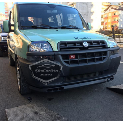 Fiat Doblo D1 2000-2005 Uyumlu Üniversal Laguna Lip Esnek Ön Lip 2 Parça Tampon Altı Dil Karlık Ön Ek image 0