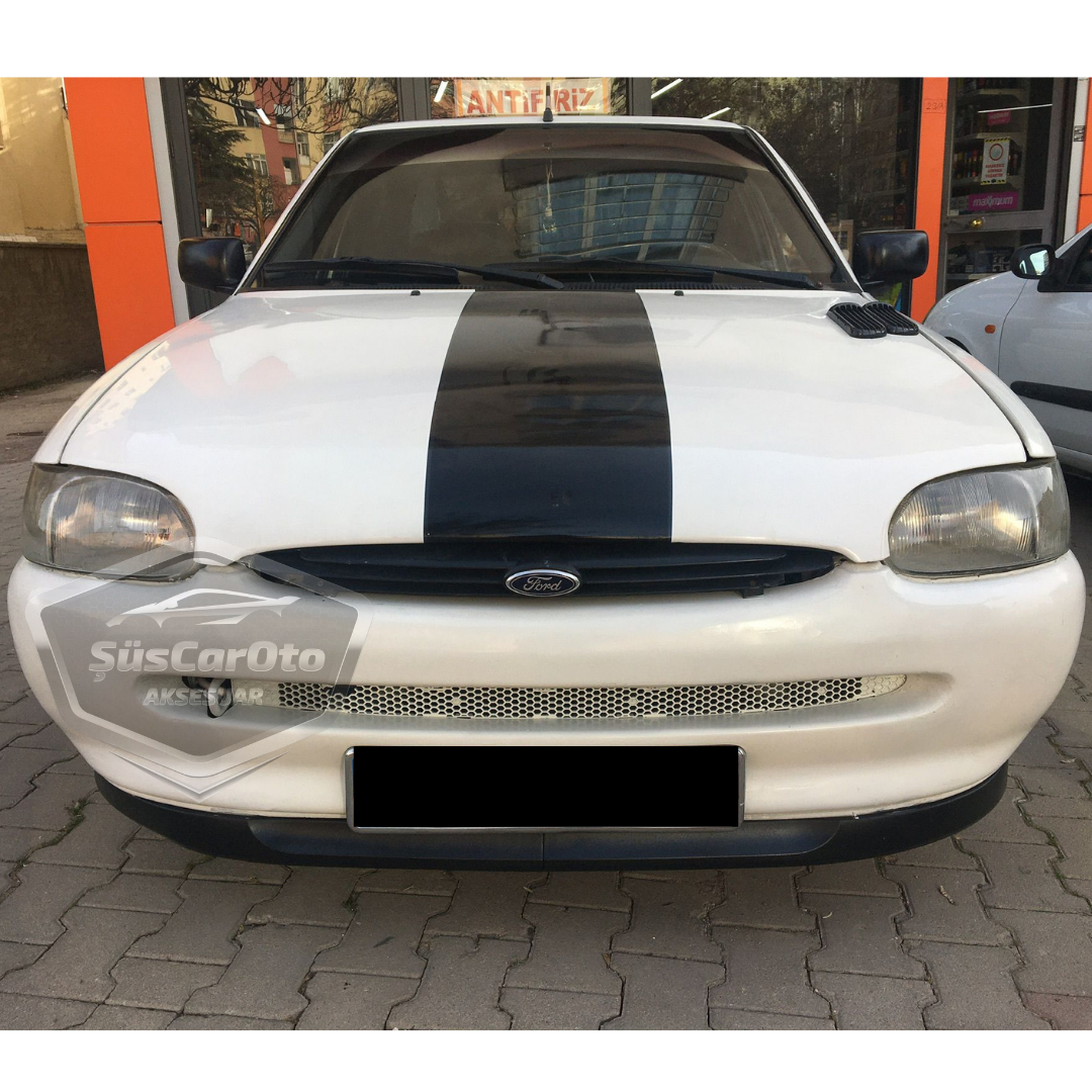 Ford Escort 1993-2003 Uyumlu Üniversal Astra H lip Esnek Ön Lip 2 Parça Tampon Altı Dil Karlık Ön Ek image 1