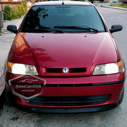 Fiat Palio 1997-2012 Uyumlu Üniversal Astra H lip Esnek Ön Lip 2 Parça Tampon Altı Dil Karlık Ön Ek image 3