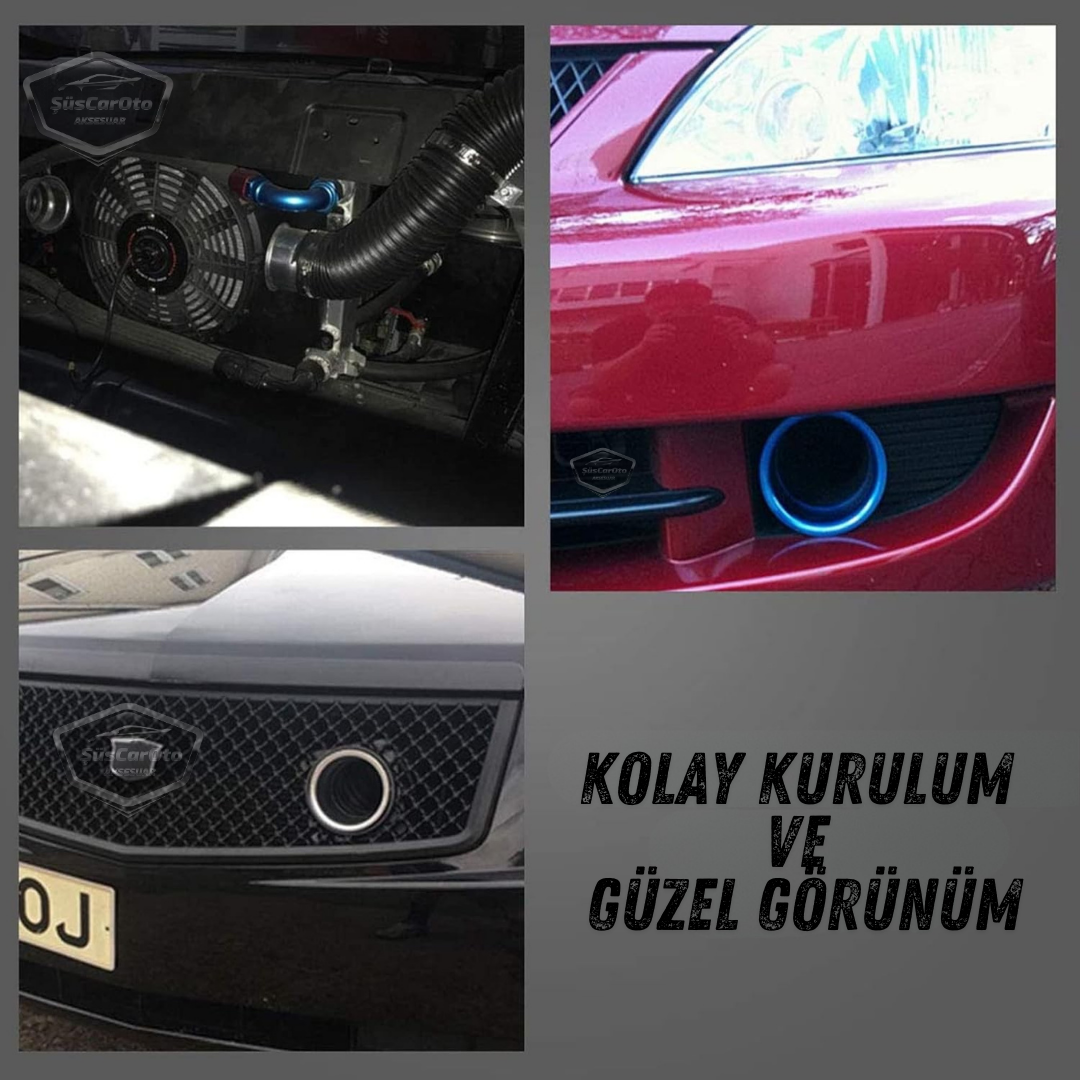 Universal Akordiyon Açık Hava Filtre Borusu Performans ve Ses Arttırıcı Uzayan Esnek Hortum 75 mm Hava Filtre Uzatma Sprali Mavi image 9