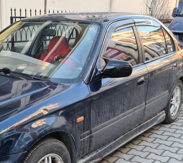 Honda Civic İES EK 1996-2000 Batman Yarasa Ayna Kapağı Piano Black ABS Plastik image 6