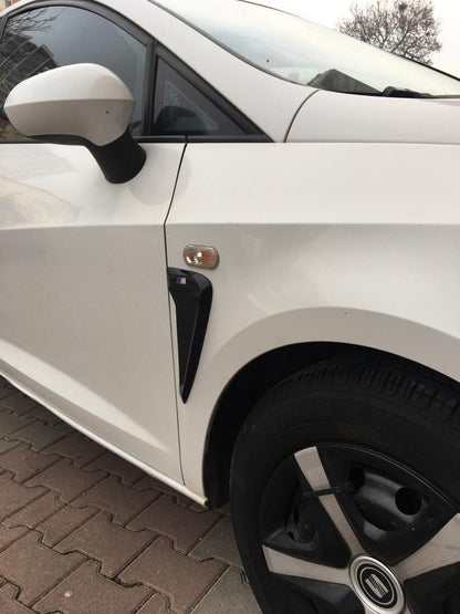 R-LİNE Logolu Piano Black Esnek Çamurluk Venti Izgarası Sağ Sol 2 Adet image 7