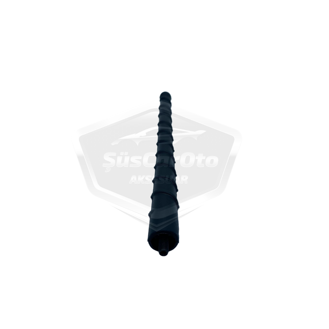 Hyundai Kia Anten Çubuğu Tavan Anteni Kısa Dişli Çubuk Anten 18 cm Siyah image 2