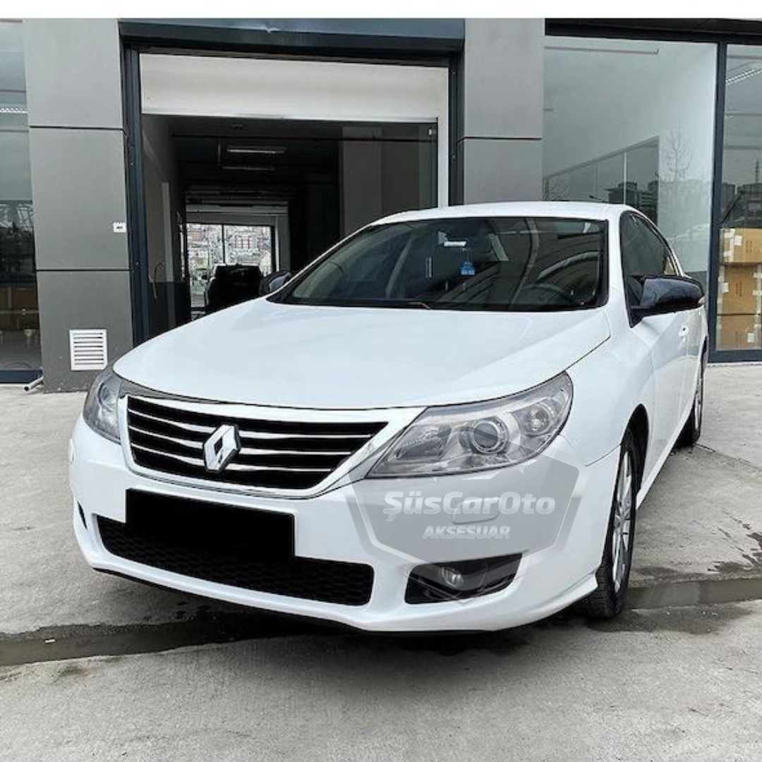 Renault Latitude 2010-2015 Batman Yarasa Ayna Kapağı Piano Black ABS Plastik image 4