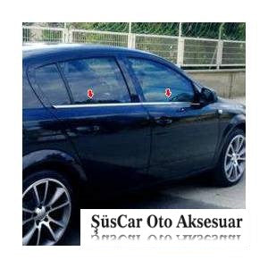 Honda Civic 2006-2011 Sedan Krom Cam Çıtası 4 Kapı 6 Parça P.Çelik image 4
