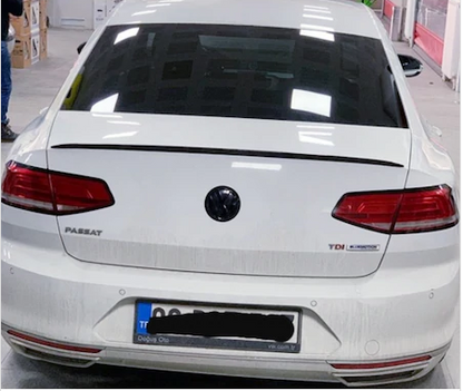 Volkswagen Passat B7 / B8 / 8.5 Bagaj Üstü Spoiler Piano Black image 0