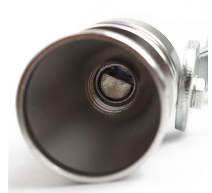 Üniversal Egzoz Islık Aparatı Egzoz Ucu Turbo Sesi Large 29 mm KROM image 5
