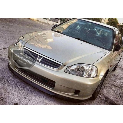 Honda Civic İES EK 1996-2000 Uyumlu Üniversal Astra H lip Esnek Ön Lip 2 Parça Tampon Altı Dil Karlık Ön Ek image 6