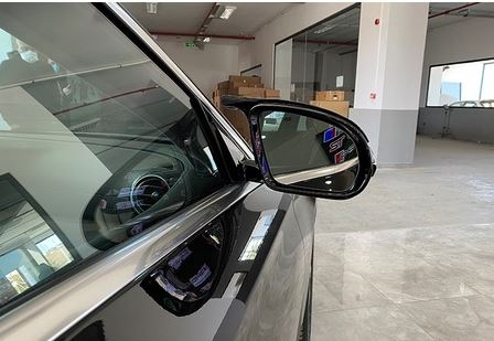 Mercedes W213 2017-2020 E Serisi Batman Yarasa Ayna Kapağı Piano Black ABS Plastik image 4