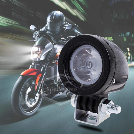 Yuvarlak Tek Led Bar Beyaz Sis Farı Araç Motosiklet Off Road Atv Forklift Led Lamba Projektör Metal Arazi Çalışma Lambası 1 Adet 10w image 0