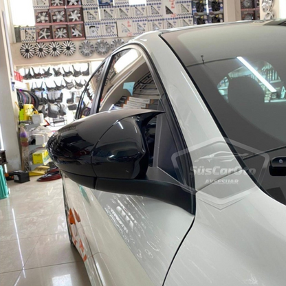 Fiat Egea Batman Yarasa Ayna Kapağı Piano Black ABS Plastik image 1