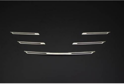 Renault Megane 4 Krom Ön Panjur Çıtası 5 Parça Paslanmaz Çelik image 3