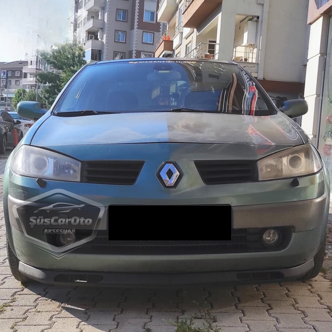 Renault Megane 2 2003-2008 Uyumlu Üniversal Laguna Lip Esnek Ön Lip 2 Parça Tampon Altı Dil Karlık Ön Ek image 7
