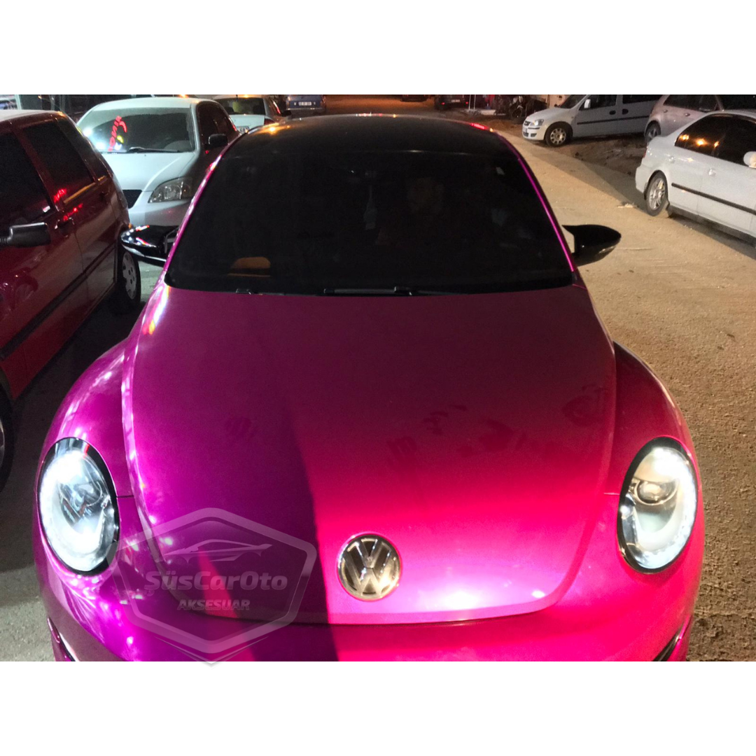 Vw New Beetle 2011-2019 Batman Yarasa Ayna Kapağı Piano Black ABS Plastik image 6