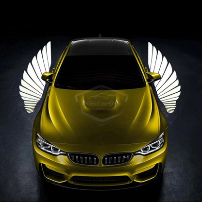 Üniversal Oto Araç Ayna Altı Angel Led Otomobil Gündüz Farı Araba Melek Kanat Led Beyaz 12 Volt image 0