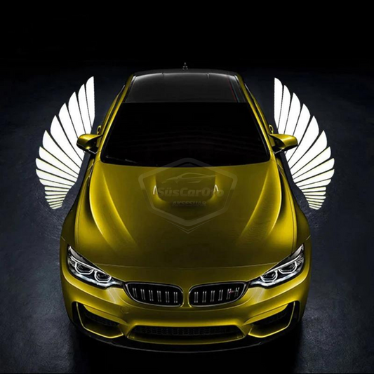 Üniversal Oto Araç Ayna Altı Angel Led Otomobil Gündüz Farı Araba Melek Kanat Led Beyaz 12 Volt image 0