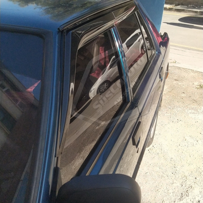 Renault 9-11 Broadway Fairway Spring Flash Tüm Kasalar İçin Uyumlu Mugen Cam Rüzgarlığı Seti 4'lü İthal image 1