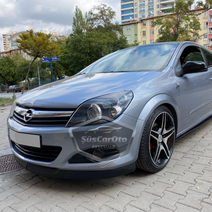 Opel Astra H 2004-2014 Uyumlu Üniversal Astra H lip Esnek Ön Lip 2 Parça Tampon Altı Dil Karlık Ön Ek image 5