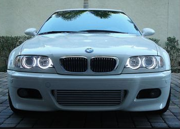 BMW E46 318 320 325 330 CCFL Angel Eyes Beyaz Encıl Seti Far Halkası image 3