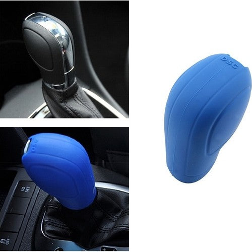 Volkswagen Seat Skoda Golf DSG Silikon Vites Topuz Kılıfı Mavi image 1