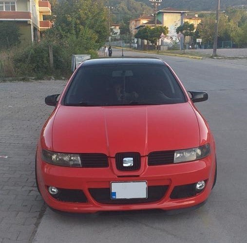 Seat Toledo MK2 1998-2005 Batman Yarasa Ayna Kapağı Piano Black ABS Plastik image 0