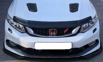 Honda Civic FB7 Piano Black Kaput Üstü Havalandırma Izgarası image 3