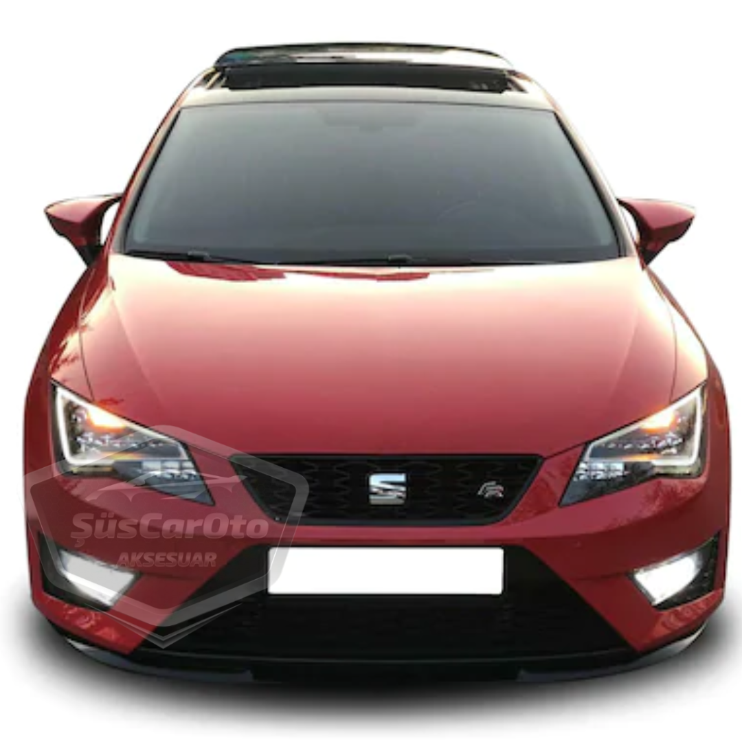Seat Leon MK3 MK3.5 2012-2020 Batman Yarasa Ayna Kapağı Piano Black ABS Plastik image 0