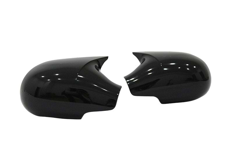 Peugeot 206 1998-2012 Batman Yarasa Ayna Kapağı Piano Black ABS Plastik image 1