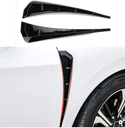 Üniversal Civic FC5 Tipi Piano Black Çamurluk Venti Izgarası 2 Adet image 0