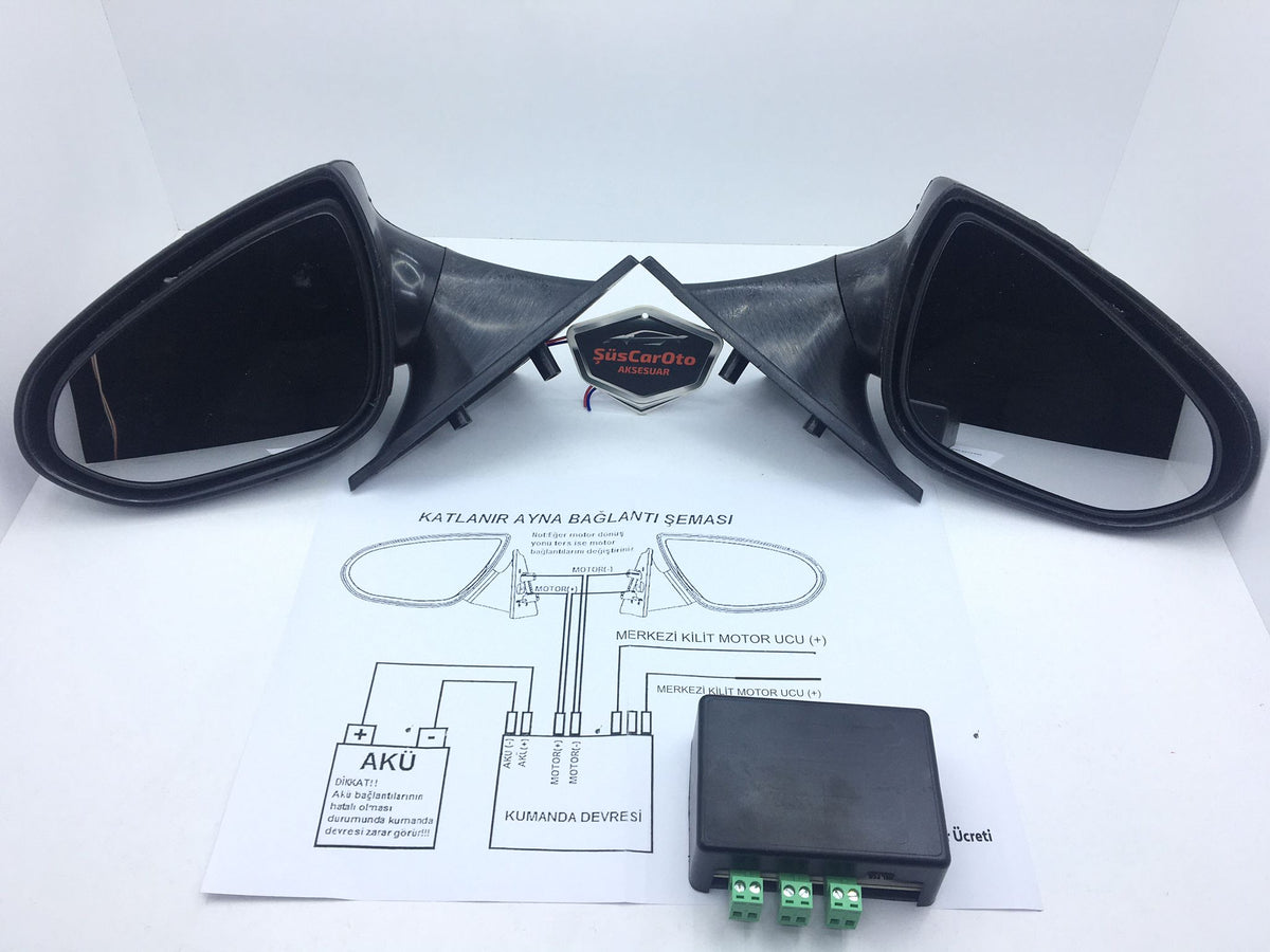 Honda Civic İes 1996-2002 Yeni Nesil M3 Tip Elektrikli Katlanır Ayna image 7