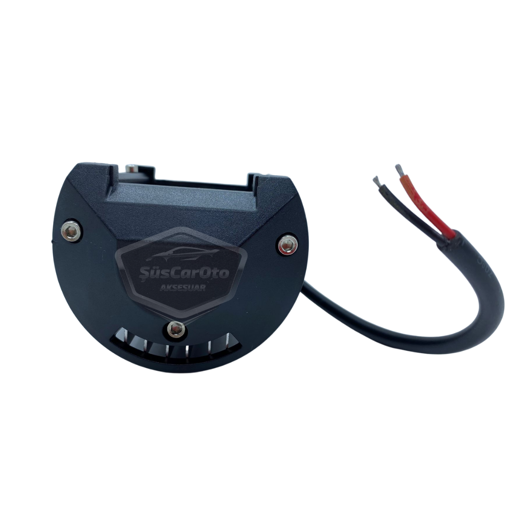 Off Road Led Lamba Delici Yayıcı Beyaz Kare Sis Farı Projektör 45W 12 Led Metal Arazi Çalışma Lambası 1 Adet image 7