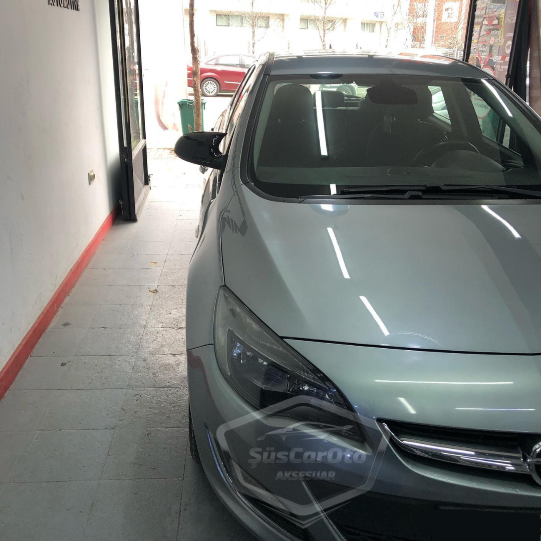Opel Astra J 2009-2020 Batman Yarasa Ayna Kapağı Piano Black ABS Plastik image 7