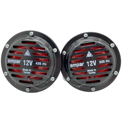 Empar Hella Tip Süper Tone Küçük Kafa Korna Seti 12 Volt 2 Adet image 0
