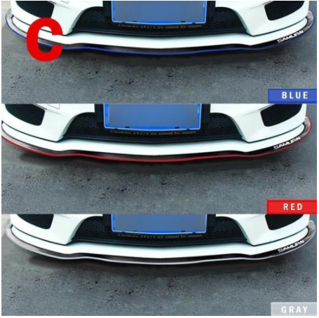 SAMURAİ Renkli Ez Lip Ön Lip Esnek Yumuşak 3M Yapışkanlı Ek 2.5 m Kırmızı image 9