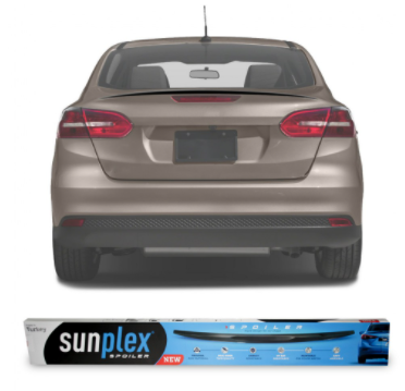 SUNPLEX Ford Focus 3/4 Sedan Bagaj Üstü Spoiler Piano Black 2011-2017 image 1