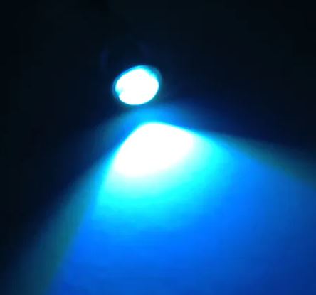 Ayna Altı Kartal Göz Led Eagle Eye Gündüz Farı Buz Mavi Çift image 1
