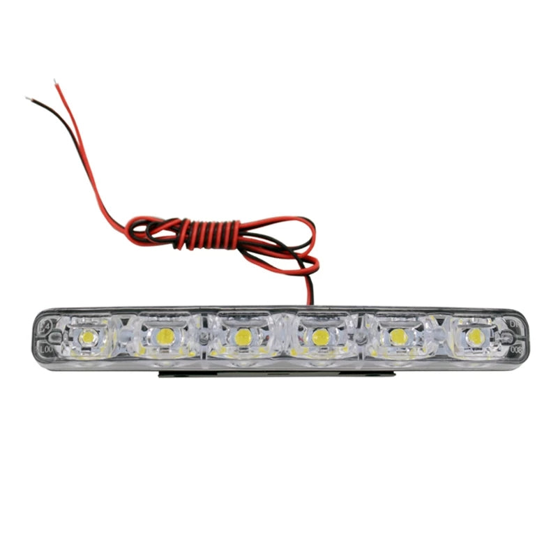 6 Ledli Gündüz Farı Gündüz Ledi DRL Led Lamba 18W Su Geçirmez image 6