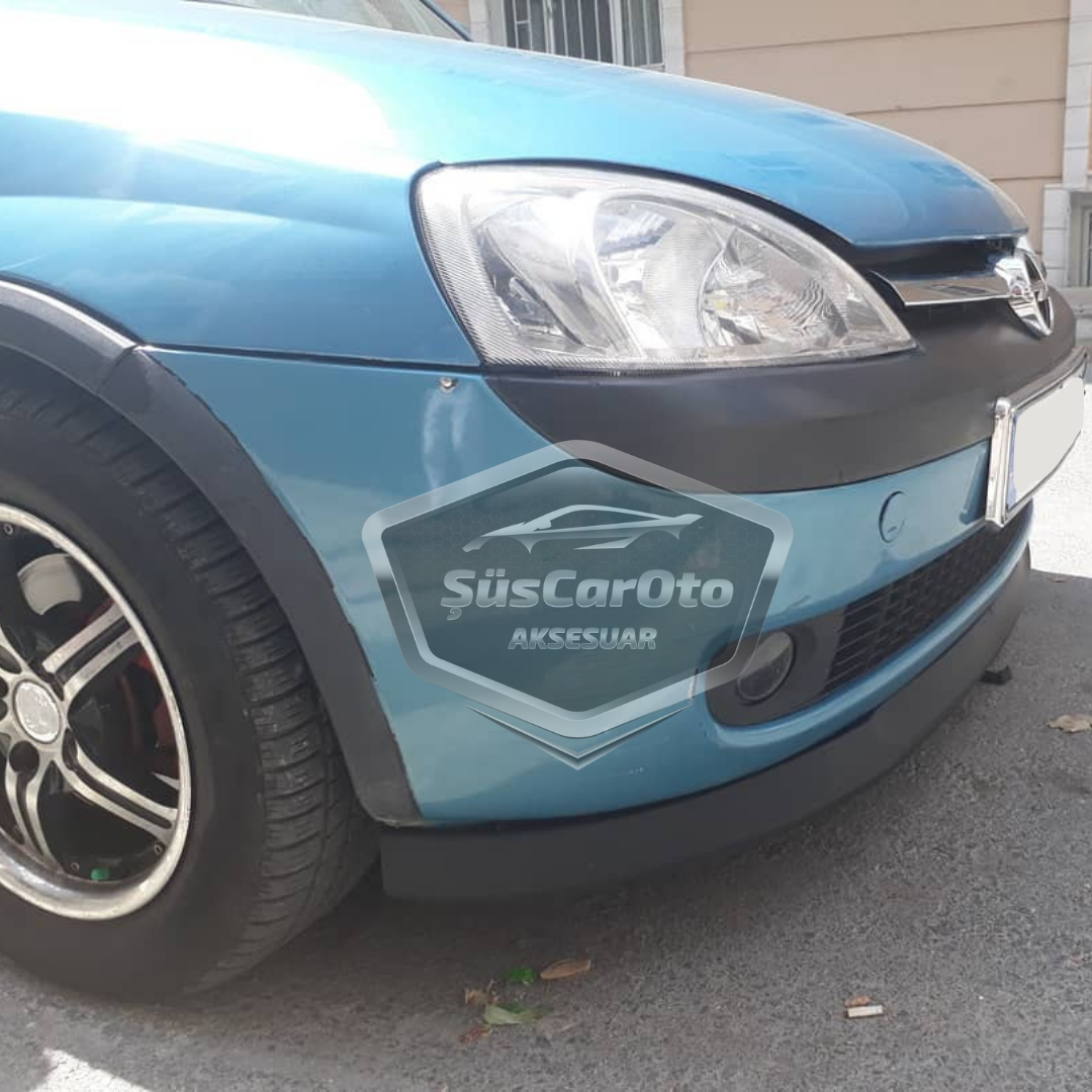 Opel Combo C 2002–2012 Uyumlu Üniversal Astra H lip Esnek Ön Lip 2 Parça Tampon Altı Dil Karlık Ön Ek image 4