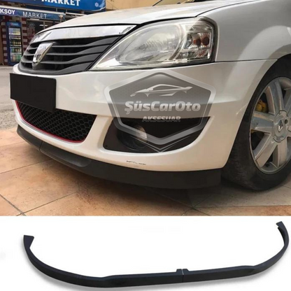 Dacia Logan 2009-2020 Uyumlu Üniversal Astra H lip Esnek Ön Lip 2 Parça Tampon Altı Dil Karlık Ön Ek image 4