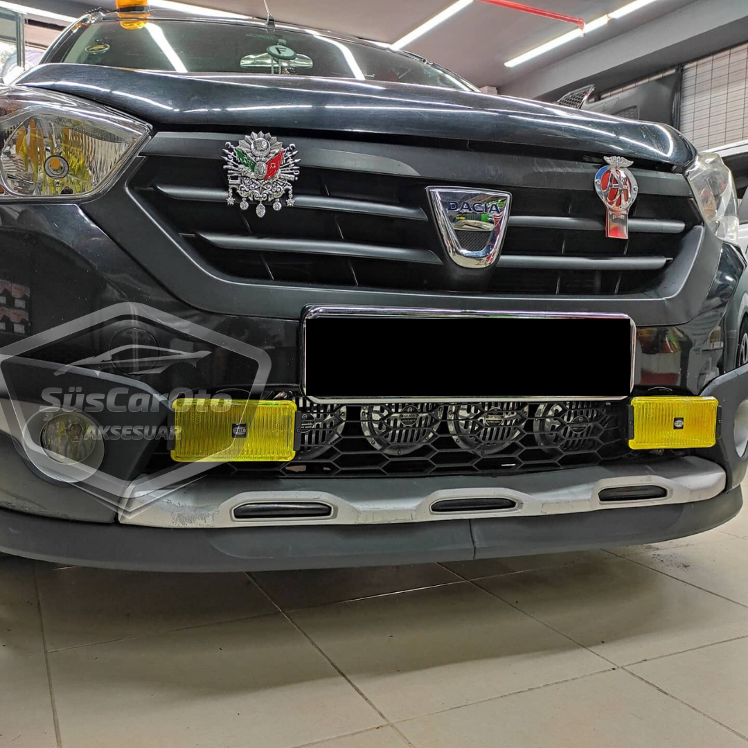 Dacia Dokker 2012-2022 Uyumlu Üniversal Astra H lip Esnek Ön Lip 2 Parça Tampon Altı Dil Karlık Ön Ek image 4