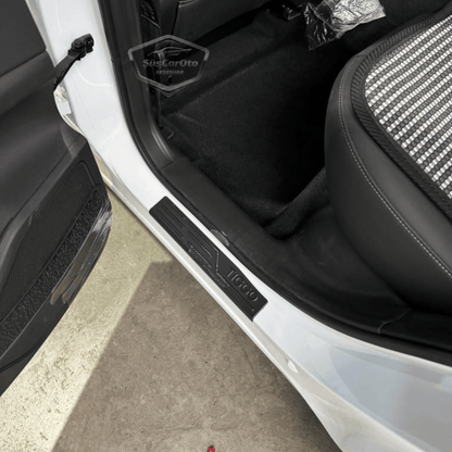Chery Tiggo 7 Pro-Pro Max Plastik Kapı Eşiği Seti Kapı Eşiği Koruma Plastiği Koruyucu Siyah 4 Kapı image 6